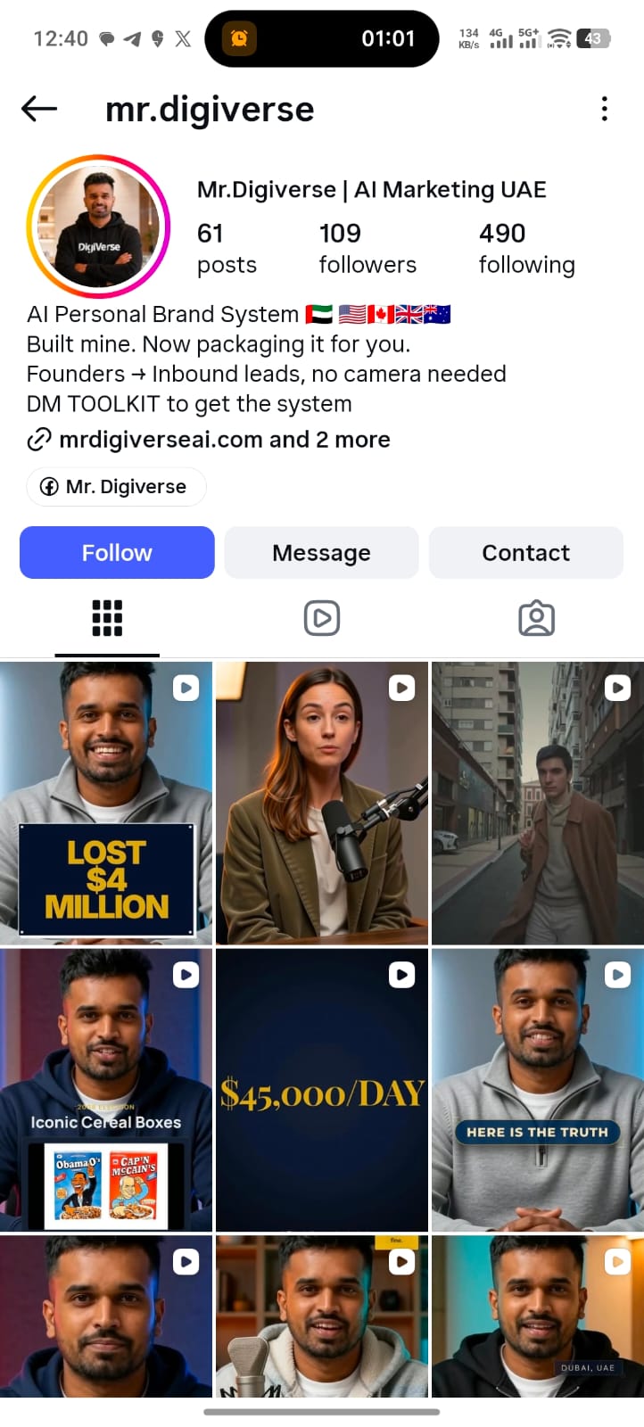 Mr. Digiverse Instagram